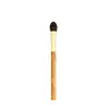 Pincel para Iluminador de Pelo de Esquilo para Sombras de Olhos Pincel de Fixação Cabeça Plana Formato de Amêndoa Aplicação de Pó Parcial Base para Esfumar Pincel de Maquiagem Cangzhou
