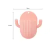 Estante de Almacenamiento Simple de Color Sólido de Nuevo Estilo en Forma de Cactus al por Mayor para Sala de Estar y Dormitorio, Organizador de Pared, No Requiere Instalación, Tipo de Pared con Ventosa