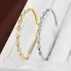 Pulsera Llana Sencilla y Elegante de Nudo de Bambú, Estilo Popular, Pulsera Sólida Versátil Étnica, Exclusivamente para Ventas Transfronterizas, Directo del Fabricante