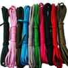 Corda de guarda-chuva preta 550, corda de poliéster com 9 núcleos, corda de emergência para áreas externas de 31 m, corda de corda de vento para barraca de acampamento, varal