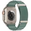 Pulseira Apple Watch com Fivela C, Pulseira de Nylon Loop Ultra Modificada de Duas Seções de Alta Altitude Adequada para Apple Iwatch11