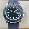 Rolex 126622 Gris Luminoso Calendario Correa de Caucho 40mm Automático Mecánico Reloj de Lujo para Hombre