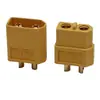 Conector de batería de litio enchufe XT60 conector macho y hembra enchufe de cargador de controlador de modelo de avión XT60H-F/M
