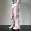 Calças casuais folgadas de montanha funcionais para atividades ao ar livre com proteção solar, impermeáveis, de secagem rápida e seda gelada para homens no verão, plus size.