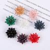 Guofeng Nuevo Tejido Acrílico Hecho a Mano Loto DIY Accesorios Tocados Hanfu Hebillas para Zapatos con Agujero Accesorios