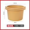 Balde para Pés para Perna Doméstico Balde de Alta Profundidade Balde de Plástico para Pés Balde para Pés Balde para Pés Altura Massagem Lavagem dos Pés Novo Produto
