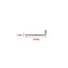 Marcador Galvanizado em L para Ponto de Observação de Assentamento Marca de Observação de Assentamento Marca de Assentamento Prego de Topografia