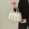 Bolso Cruzado Casual con Textura y Estilo, Bolso de Mano Retro de Moda para Mujer, Nuevo Modelo 2025, Bolso Cuadrado Pequeño de Color Sólido Brillante