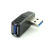 Adaptador USB3.0 cotovelo por atacado direto da fábrica USB macho para fêmea cabeça conversora de extensão A macho para A fêmea