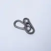 Llavero de aleación de zinc Hebilla de herradura electrochapada Mosquetón de figura 8 Combinación Colgante para cintura de hombre Llavero de coche anti-pérdida