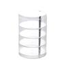 Caja de Almacenamiento Transparente Caja de Almacenamiento de Joyería Giratoria Multicapa Estilo Princesa ins Caja de Pulseras y Joyería Pequeña al por Mayor