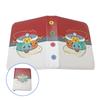 Fabricante en stock libro de cartas mágicas para bebés cuatro rejillas PU cremallera libro de cartas libro de cartas de colección de cartas Bao Ke Meng