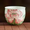 Taza de té de cerámica del fabricante para degustar té, Taza de té de uso personal, Taza de té pequeña para ceremonia del té