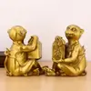 Figura de Caballo de Bronce para Promoción Inmediata, Adorno de Artesanía de Cobre, Caballo y Mono de Latón Decoración para Oficina en Casa, Sello de Fortuna de Latón