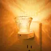 Luz de Noche Mini Diamante 0.5W Modelo Enchufable Gy138 Luz Ámbar Sensor de Control de Luz para Dormitorio Lámpara de Mesita de Noche Personalización