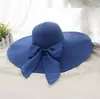 Sombreros de Paja para Playa de Verano al por Mayor, Sombreros de Protección Solar de Ala Ancha, Sombreros de Sol para Mujer, Adecuados para Salidas, Sesiones de Fotos y Viajes