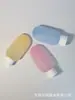 Material de Pelúcia Pe Tubo Macio Cosmético Garrafa Recarregável de Viagem 60ml Pode Conter Gel de Banho, Shampoo, Sabonete Líquido para Mãos, Loção