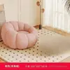 Persona perezosa----Sofá reclinable se puede dormir sofá sofá calabaza silla sofá tela de lana de cordero casual sofá individual