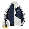 Envío Gratis Chaqueta Reversible Pareja Holgada Cuello Alto Nueva Moda Primavera y Otoño Marca Chaqueta Deportiva Casual