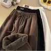 Pantalones Deportivos de Invierno para Hombre, Estilo Nuevo, con Terciopelo Plus, Engrosados, de Alta Gama, Chenilla, Pierna Recta, Holgados, Pierna Ancha, Tallas Grandes, Pantalones Casuales para Hombre