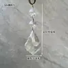 Cortina de Cuentas Colgantes de Cristal Cortina de Puerta Decoración Cadena de Cuentas para Boda Bola de Cristal con Cuentas Tira Larga de Iluminación Accesorios DIY