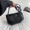 Bolsa de alta qualidade feminina 2026 nova de couro wax oil para o dia a dia hobo bag corrente ombro único também boa bolsa de mão bolsa transversal
