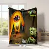 Amazon Comercio Electrónico Transfronterizo Impresión Digital Cómoda, Suave y Cálida Doble Cara Franela Halloween Manta Pequeña Manta