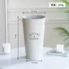 Balde de Flores para el Hogar Estilo Nórdico, Cubo de Lata para Flores Frescas de Floristería, Decoración Creativa para Sala de Estar, Flores Secas, Flores Artificiales, Cubo para Arreglos Florales