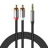 Cable de Audio Tipo C a Lotus Uno a Dos 3.5mm RCA a Lotus Teléfono Móvil Computadora Audio Cable de Audio