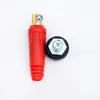 Conector Rápido Plug e Soquete para Máquina de Solda DKJ25-35-50-70 Quadrado Totalmente Cobre Estilo Europeu Plug Rápido Conector de Solda