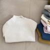 23 otoño e invierno versión coreana de niños y niñas bebé color caramelo moda suéter grueso suéter básico para niños marea suave ceroso