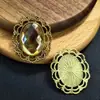 Accesorios DIY Material de Moño Hecho a Mano Carcasa de Teléfono Pegatina de Belleza Aleación de Diamante Base de Bronce Placa de Flor de Perla