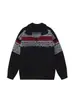 Yuu Otoño e Invierno Nuevo Suéter Estilo Étnico Retro Americano Para Hombre y Mujer Top Cuello Redondo Sensación de Diseño Estudiantil Suéter de Pareja