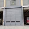 Zhongjian Purificação Pvc Porta Rápida de Enrolar Automática com Sensor à Prova de Vento Flexível Canal Automático com Sensor Porta de Fábrica