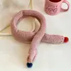 Nueva Bufanda Cálida a Prueba de Viento de Color Sólido para Niñas de Otoño e Invierno Bufanda de Invierno Linda Estilo Extranjero para Niños Lote de Bufandas