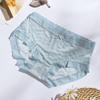 Bragas de encaje para mujer, sexys, de cintura media, sin costuras, de seda pura, estilo japonés, transpirables.