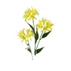Novas flores artificiais amarelas para casamentos, arranjos florais no atacado, adereços de fotografia, decorações para salões de casamento, buquês e ornamentos de flores artificiais