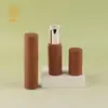 8g Bálsamo Sólido en Barra Ungüento de Hierba Morada Maquillaje Cosméticos Barra de Rubor Marrón Mate Barra Correctora Barra de Polvo Material de Empaque