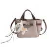 Bolso de Hombro de Mujer de Moda 2026, Bolso Cruzado Retro de Gran Capacidad, Bolso Cubo Simple para el Trabajo, Bolso Texturizado Madre e Hija