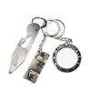 Chaveiro de Metal Personalizado Ponto Turístico Empresa Cultural e Criativa Logotipo da Empresa Presente da Temporada de Formatura Chaveiro com Areia Movediça Personalizado Cp