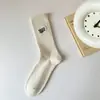 Meias Masculinas de Cano Médio, Meias Masculinas Modernas para Primavera e Verão Absorventes de Suor, Meias Longas Casuais Esportivas Estilo Japonês