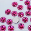 Strass Acrílico Redondo Florido 12mm de Fundo Plano para Acessórios de Celular, Acessórios de Cabelo, Acessórios DIY e Materiais de Artesanato