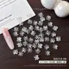 Nuevos Accesorios para Uñas con Forma de Moño Luna Translúcida Estilo Celebridad de Internet Ins Puro Deseo Decoración de Uñas con Moño de Cuello Lateral