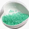Super-Excelente 2 3 4 mm Transparente Núcleo de Color Vidrio Cuentas de Arroz Hecho a Mano DIY Cuentas Sueltas Accesorios para Joyería Descuento Venta al por Mayor