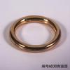 Hebilla de anillo circular interior de 10 mm círculo hebilla de ropa equipaje zapato hebilla de aguja accesorios flor de zapato bolsa de tela anillo tórico