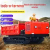Caminhão crawler Tigre Escalador todo terreno agrícola Montanha Pomar puxando mercadorias pequeno escalador Rei caminhão diesel multifuncional