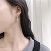 Pendientes de Cadena de Moda con Aguja de Plata S925 2026 Nuevo Estilo Popular Pendientes de Botón para Mujer Estilo Minimalista Fresco Temperamento de Celebridad de Internet Pendientes Simples