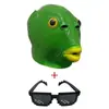Capa de Cabeça de Peixe Vermelho da Moda Tom de Balanço Máscara de Cabeça de Peixe para Homens e Mulheres Peixe de Cabeça Verde Homem Peixe Fofo Engraçado Escultura de Areia Monstro de Cabeça Verde Animal