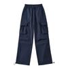 YPFF Pantalones Casuales de Trabajo de Moda para Mujer con Cintura Alta y Cordón de Ajuste Verano Nuevo Combinación Total Look Delgado Moda Pantalones Deportivos Pantalones