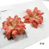 Estampa de Flor Artificial Cabeça de Flor de Lírio Pequeno Headdress DIY Adereços de Roupa Arranjo de Flores Decoração de Parede de Flores para Salão de Casamento